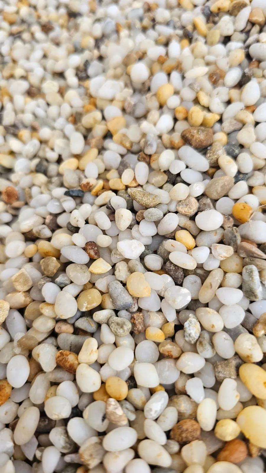 Галька крымская жемчужная фр. 3-5 мм