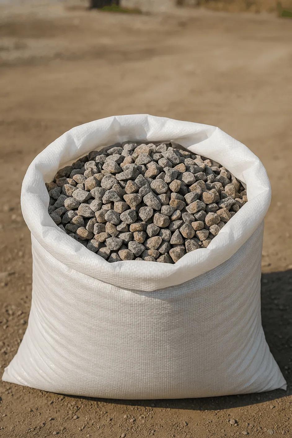 Щебень гранитный 5-10 в мешках