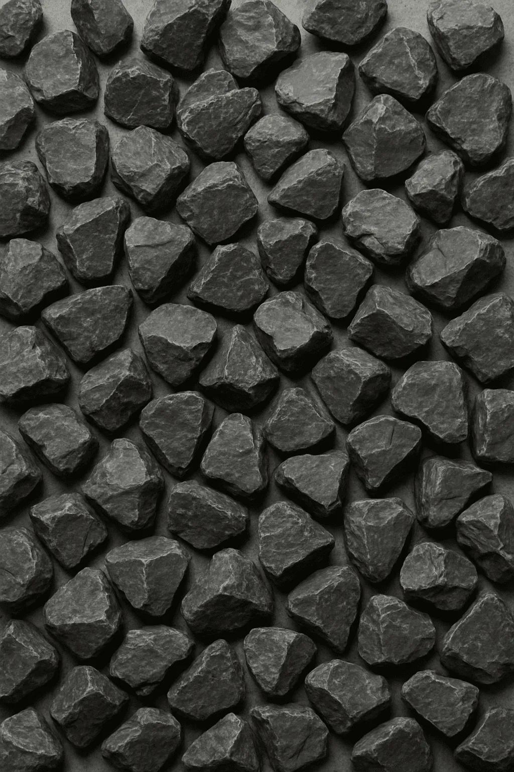 Шунгитовый щебень 40-60 мм