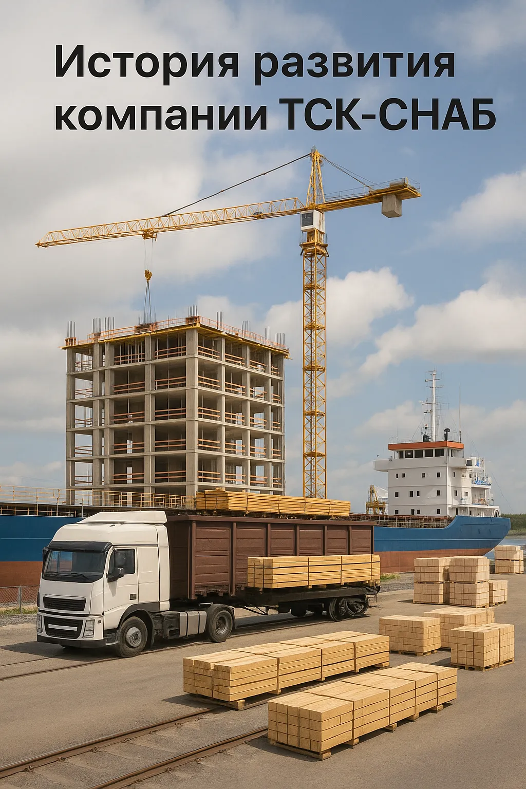 История развития компании ТСК-СНАБ в Санкт-Петербурге