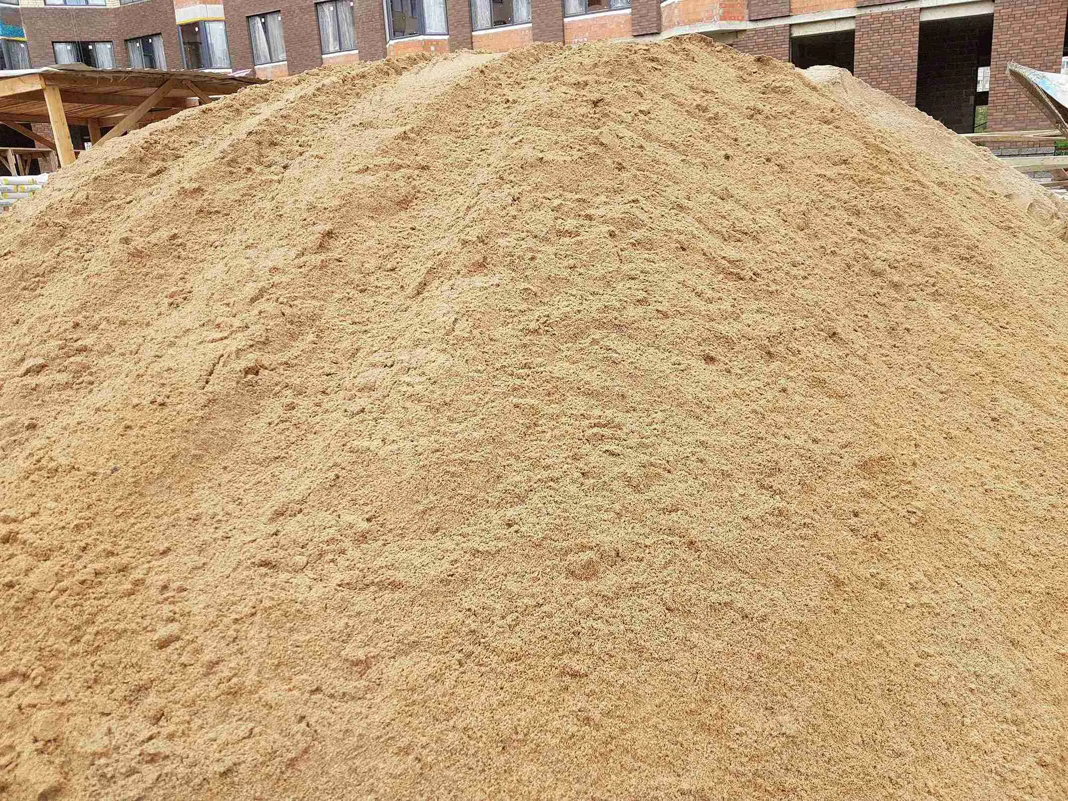 Песок намывной фото 2